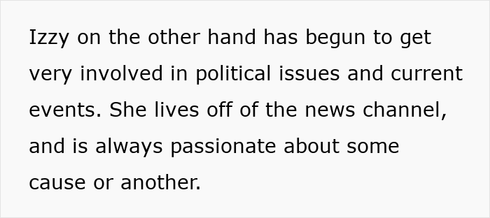 Text excerpt discussing a mom admitting she likes one daughter more than the other and struggles to hide it.