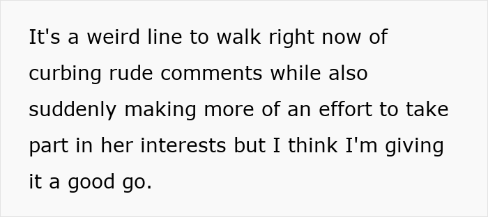 Text showing a mom admitting she likes one daughter more than the other and struggles to hide her feelings.