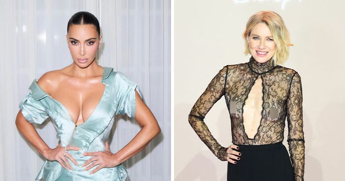 Naomi Watts And Sarah Paulson ‘Steal Spotlight’ From Kim Kardashian In Bold Braless Outfits