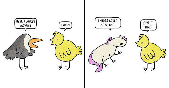 50 New Comics About Mental Health And Everyday Life By ‘Depression Chicken’