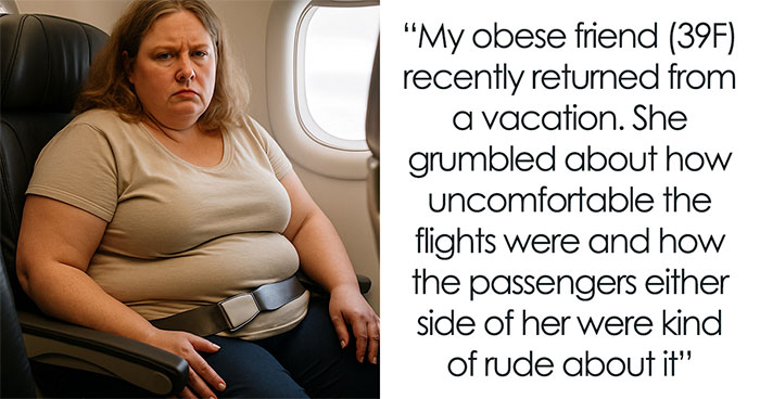 Longtime Friendship Ends When Woman Suggests Obese Friend Buy 2 Seats For A Flight, She’s Furious