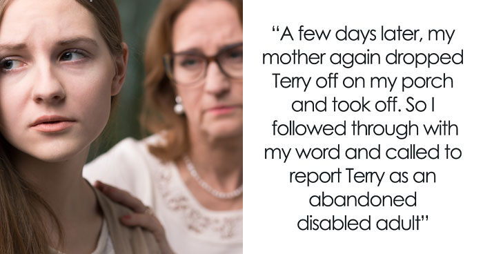 Woman Warns Parents Not To Leave Disabled Brother With Her, Calls Social Services To Collect Him