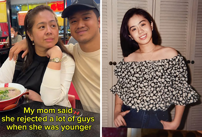 Young adults realizing their parents are cooler and hotter, featuring a mom who rejected many guys when younger.