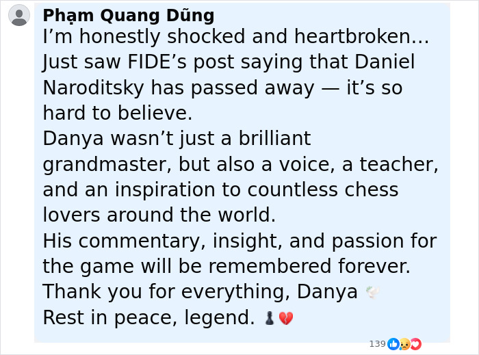 Shock And Heartbreak After Beloved Chess Grandmaster Daniel Naroditsky Suddenly Passes Away At 29