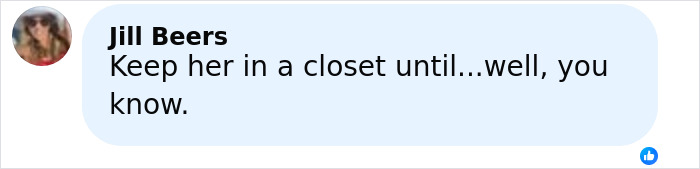 Comment on social media expressing anger over judge&rsquo;s decision in Laken Snelling baby case after new evidence emerges.