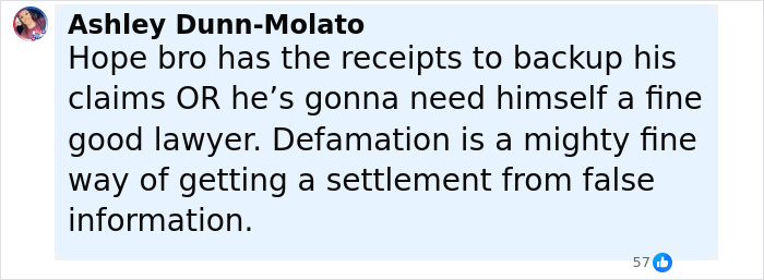 Comment from Ashley Dunn-Molato on Kevin Federline claims about Britney Spears watching their sons sleep with a knife. Comment from Ashley Dunn-Molato on Kevin Federline claims about Britney Spears watching their sons sleep with a knife.