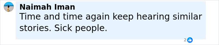 Comment from Naimah Iman expressing shock about grounded for life teen missing 27 years found in parents&rsquo; house condition.