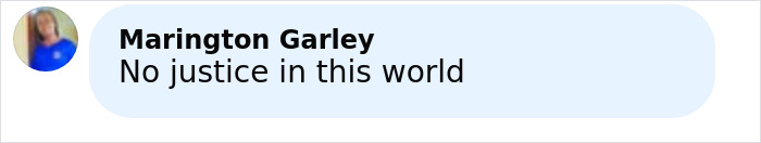 Comment from Marington Garley expressing frustration about lack of justice related to monster who strangled over 100 young girls.