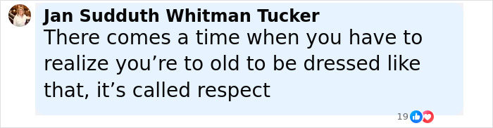 Heidi Klum wearing a fully sheer dress with thong revealing more at the Vetements Paris fashion show.