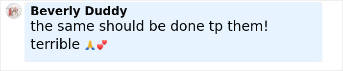 Comment text on a social media post expressing sympathy for a woman missing for 27 years, now found emaciated.