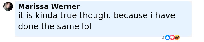 Comment from Marissa Werner agreeing and sharing personal experience about psychic drawing affecting her love life.