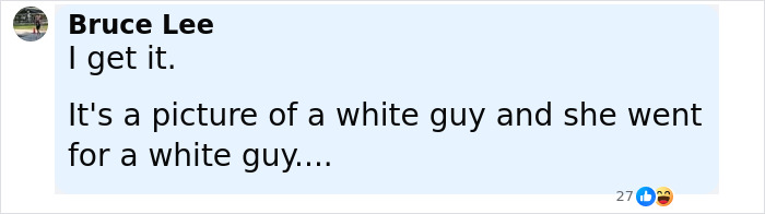 Screenshot of social media comment discussing a woman going viral after a psychic drawing changed her love life.