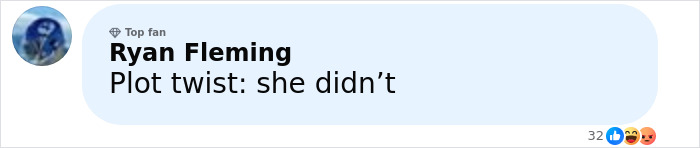 Comment by Ryan Fleming reacting to Florida dad-to-be waking from coma and making accusation before passing, displayed on social media. Comment by Ryan Fleming reacting to Florida dad-to-be waking from coma and making accusation before passing, displayed on social media.