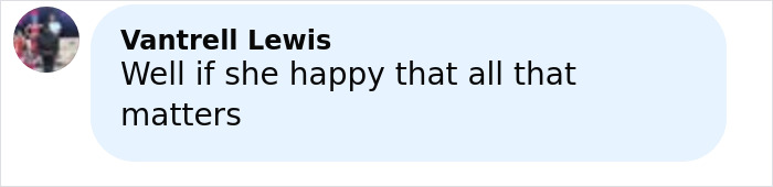 Comment by Vantrell Lewis saying she is happy with her new look, hinting at Amanda Bynes&rsquo; new romance with mystery man.