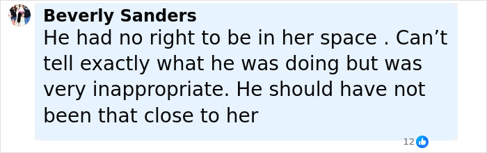 Comment by Beverly Sanders expressing concern over police chief&rsquo;s inappropriate behavior with 18-year-old dispatcher.