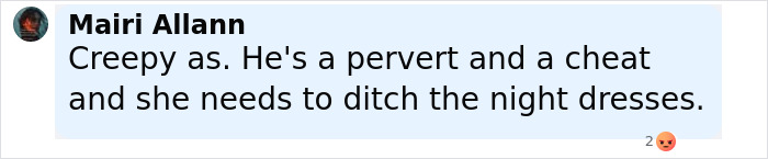 Comment on social media calling David Beckham's relationship with his 14-year-old daughter very creepy and inappropriate.