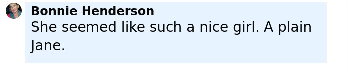 Text message from Bonnie Henderson reading She seemed like such a nice girl. A plain Jane. Midlife crisis Hugh Jackman fans red carpet Sutton Foster.