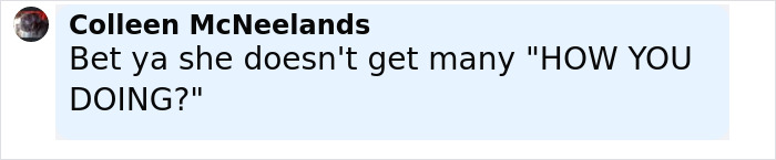 Social media comment mentioning Matt LeBlanc reappearing as Joey and a rare outing with his daughter, sparking fan reactions.
