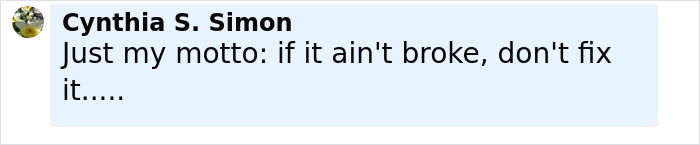 Alt text: Social media post with text about a personal motto, highlighting influencer discussion on Fox Eyes surgery complications.