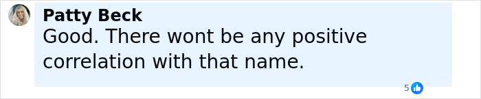 Comment by Patty Beck expressing disappointment, related to Bijou Phillips cutting ties with jailed husband Danny Masterson.