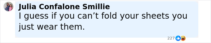 Screenshot of a social media comment humorously responding to Meghan Markle&rsquo;s Paris Fashion Week appearance.