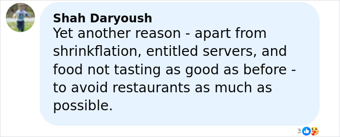 Comment on social media about avoiding restaurants after a brutal mistake led to a mom&rsquo;s tragic passing.