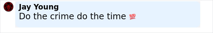 Social media post by TV star Jay Young referencing crime and punishment amid illegal substances controversy in China. Social media post by TV star Jay Young referencing crime and punishment amid illegal substances controversy in China.