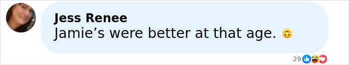 Screenshot of a comment reacting to Jamie Lee Curtis&rsquo; response to Sydney Sweeney&rsquo;s braless look stirring online drama.