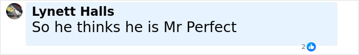 Comment from Lynett Halls saying So he thinks he is Mr Perfect related to Britney Spears heartbreaking confession amid Kevin Federline memoir discussion.