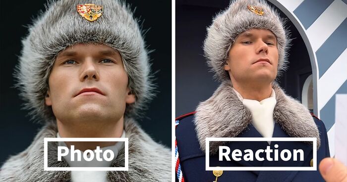 Photographer Captures Raw Emotions Of 50 People Looking At Their Own Pics, And Their Reactions Are Priceless (New Pics)