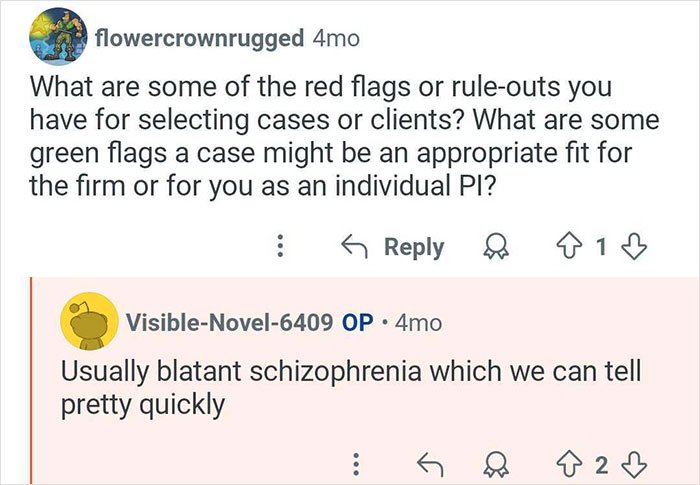 Red flags and green flags private investigator considers when selecting cheating investigation cases.