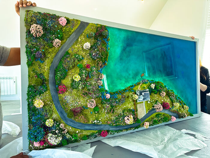 I Created A Miniature Of My Customer&rsquo;s Lake House With A Hidden Tiny Girl That Only She Would Know About