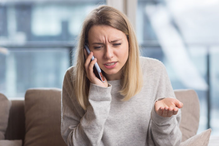 Babysitter shocked on phone call, frustrated and confused about hidden disabled third kid, ready to quit immediately. Babysitter shocked on phone call, frustrated and confused about hidden disabled third kid, ready to quit immediately.