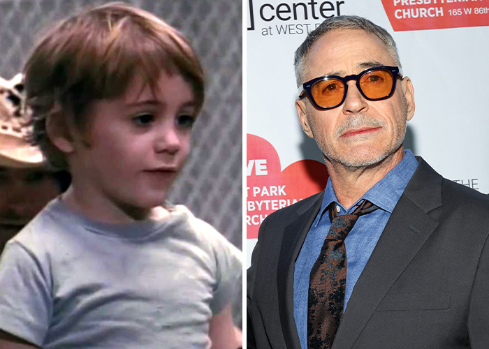 Side-by-side images showing a star's jaw-dropping transformation from childhood to adulthood for celebrity transformations.