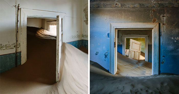 ‘Sand Castles’: 21 Surreal Photos Of Desert Sand Swallowing Abandoned Homes By Emma McEvoy