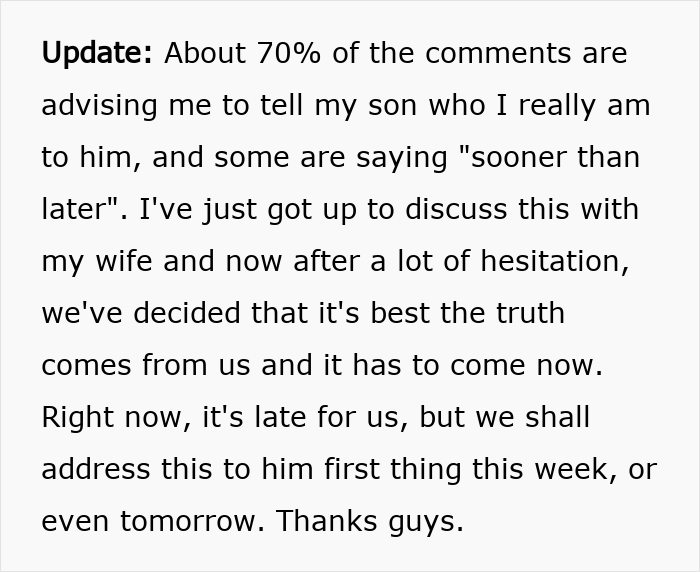 13-Year-Old Thinks He&rsquo;s Growing Up In A Standard Family Until His &ldquo;Dad&rdquo; Reveals The Truth