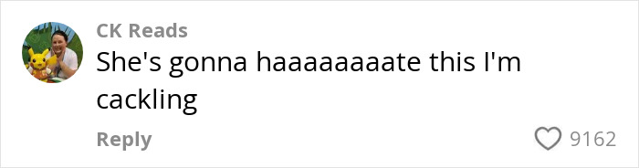 Comment on social media expressing amusement related to J.K. Rowling being mocked on SNL over trans rights.