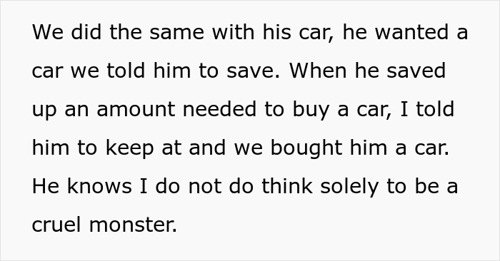 Text excerpt about a 20-year-old learning actions have consequences after spending all his college money on traveling.