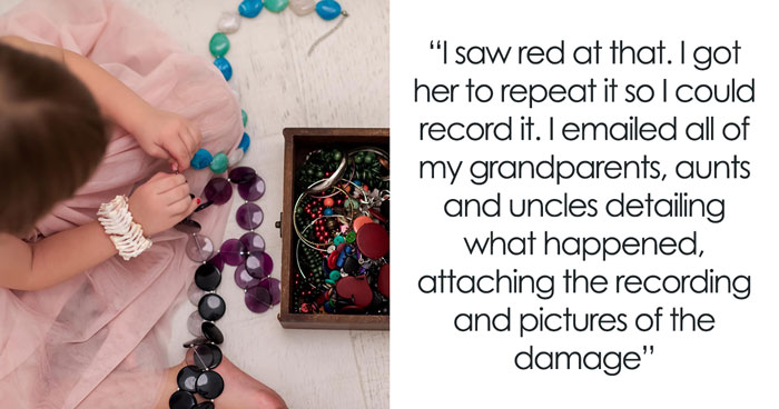 Teen’s Heirloom Jewelry Gets Turned Into Toys By Stepsiblings, Grandma Makes Sure Justice Is Served