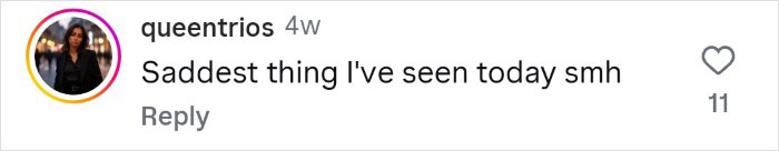 Comment on social media post expressing sadness about before-and-after photos of tattooed woman who cut off and preserved her nose.