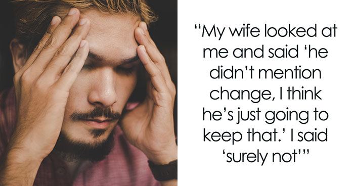 Young Waiter Doesn’t Bring A Customer Their Change, Gets Confused When They Ask For It