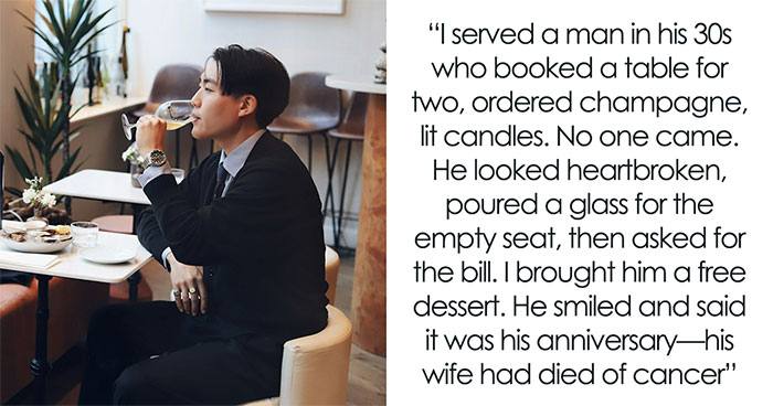 35 Waiters Share The Most Painful “Table For Two” Moments That Ended Up Being “Table For One”