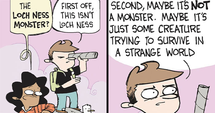 35 New And Funny ‘Wallace the Brave’ Comics This Artist Created To Brighten Your Day