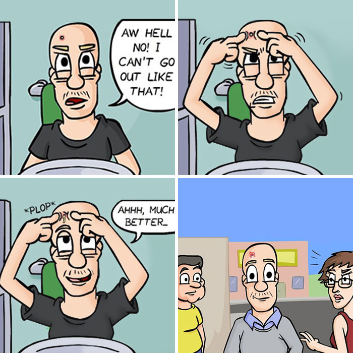 Funny, Awkward, And Slightly Twisted: 50 Comics By Kevin Erdmann