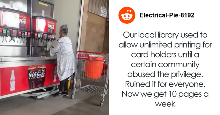 “What Is Wrong With People?”: Footage Of Woman’s Soda Refill Rampage Sparks All Sorts Of Reactions