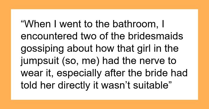 Woman’s Pale Yellow Jumpsuit Sparks Wedding Drama, She Shuts It Down With Receipts