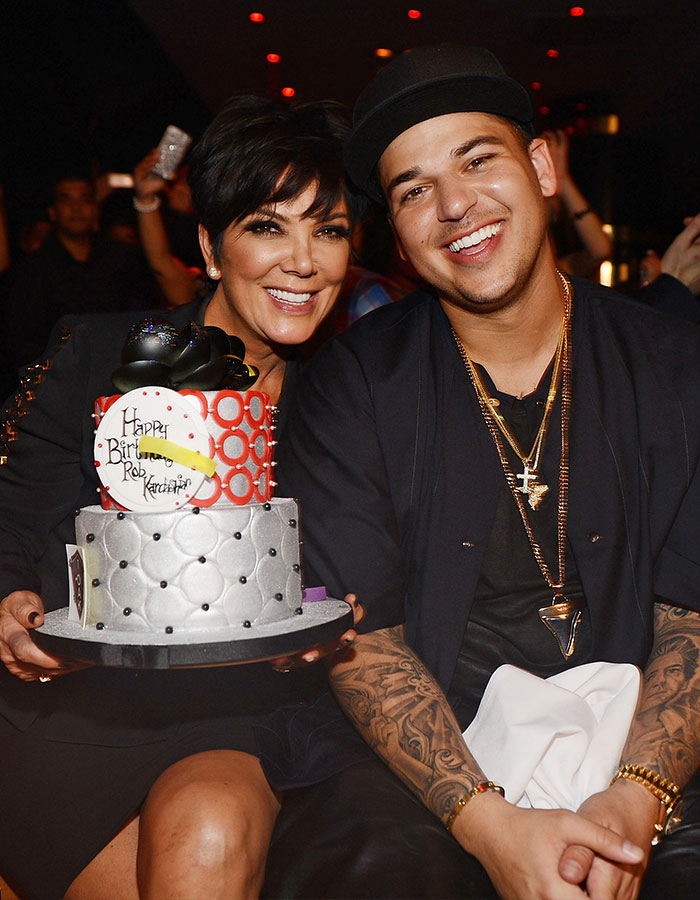 Kris Jenner smiling with son at birthday party, photo sparking debate about her least favorite family member.
