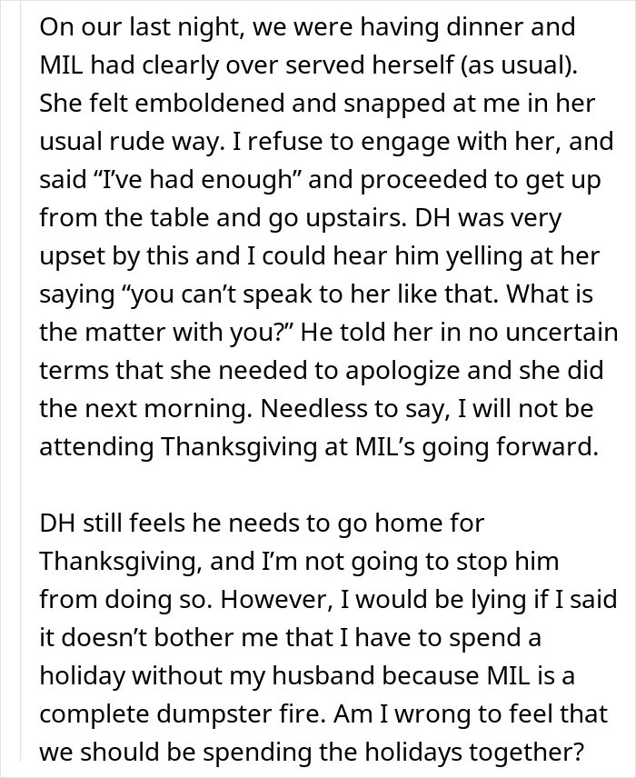 Text excerpt describing conflict with mother-in-law ruining wedding, highlighting son's frustration with mom’s behavior on his big day. Text excerpt describing conflict with mother-in-law ruining wedding, highlighting son's frustration with mom’s behavior on his big day.