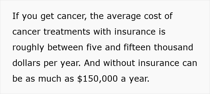 Cost of cancer treatments in America highlighting high expenses related to paying for ambulance rides and medical care.