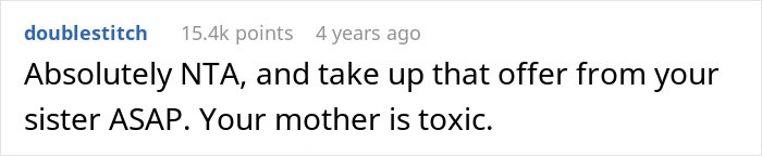 Screenshot of an online comment calling a mother toxic for hating celebrating kids’ birthdays during holidays. Screenshot of an online comment calling a mother toxic for hating celebrating kids’ birthdays during holidays.